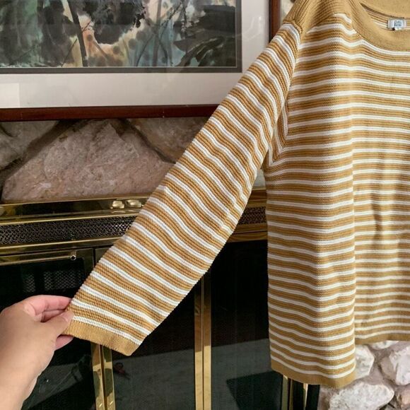 Croft & Barrow stripe pullover sweater - Picture 7 of 9